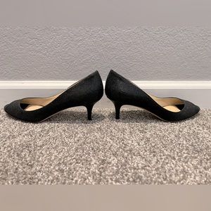 Jimmy Choo Black Sparkling Heels- size 38.5